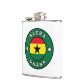 Accra Ghana Flachmann (Links)