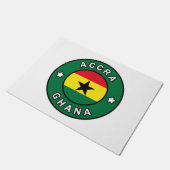 Accra Ghana Fußmatte (Schrägansicht)