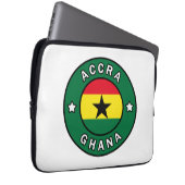 Accra Ghana Laptopschutzhülle (Vorne Rechts)