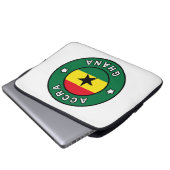Accra Ghana Laptopschutzhülle (Vorne Knopf)