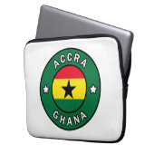 Accra Ghana Laptopschutzhülle (Vorderseite Links)