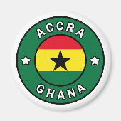 Accra Ghana Magnet (Vorne)