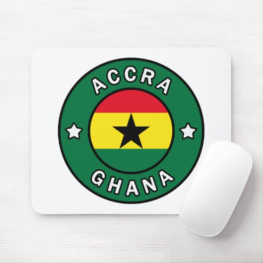 Accra Ghana Mousepad (Mit Mouse)