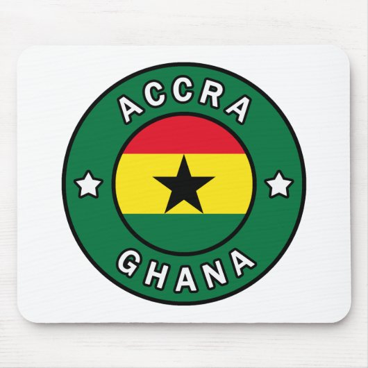 Accra Ghana Mousepad (Vorne)