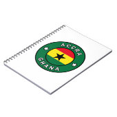 Accra Ghana Notizblock (Linke Seite)