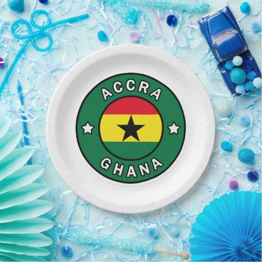 Accra Ghana Pappteller (Party)