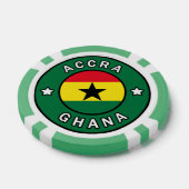 Accra Ghana Pokerchips (Einzeln)