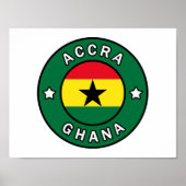 Accra Ghana Poster (Vorne)