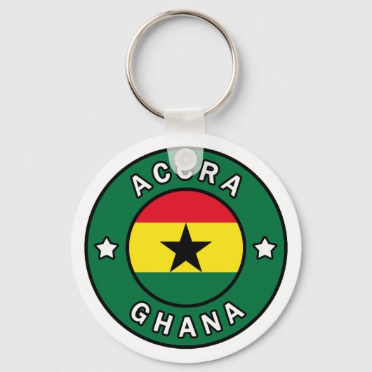 Accra Ghana Schlüsselanhänger (Vorderseite)