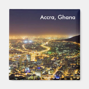 Accra, Ghana Themed Magnete Magnet