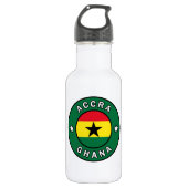 Accra Ghana Trinkflasche (Vorderseite)
