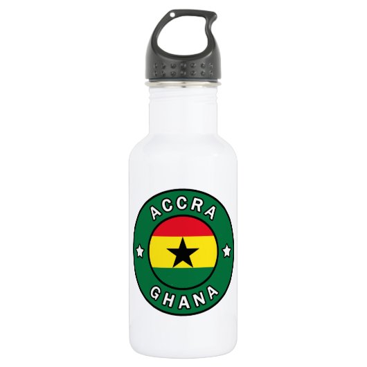 Accra Ghana Trinkflasche (Vorderseite)