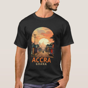 Accra Travel Adventure Trip Erkundung Urlaub Acc T-Shirt