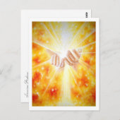 Accueillir la Lumière Postkarte (Vorne/Hinten)