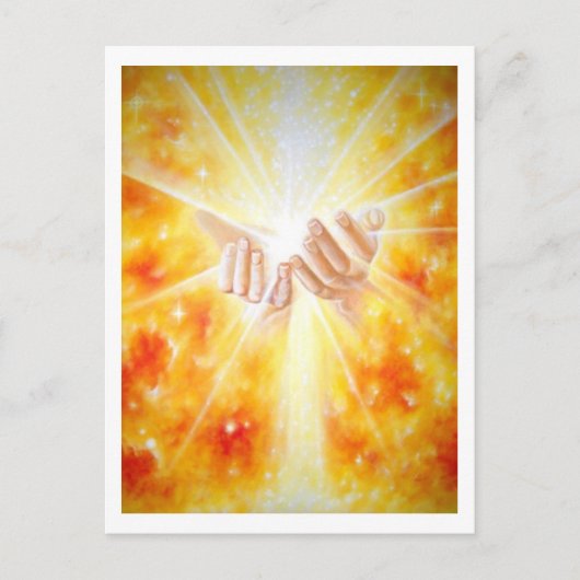 Accueillir la Lumière Postkarte (Vorderseite)