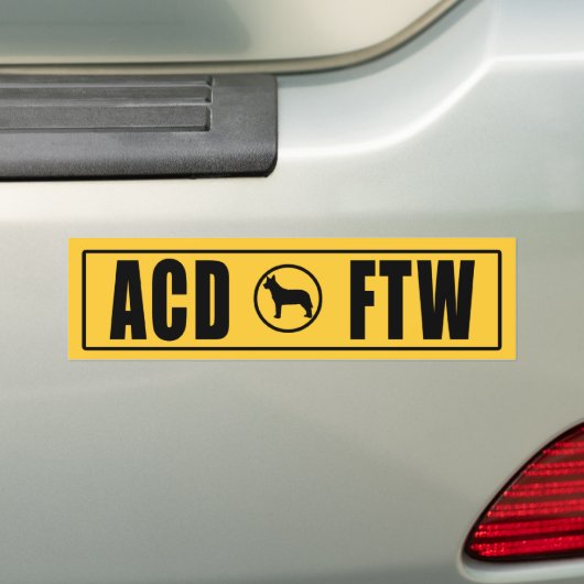 ACD - FTW AUTOAUFKLEBER (Auf Auto)