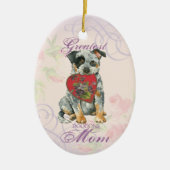 ACD Herz Mama Keramik Ornament (Vorne)