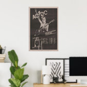 ACDC - 1978 Poster original NME - Rock n Roll (Heimbüro)