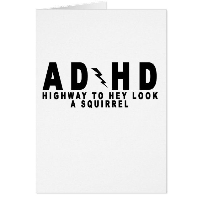 ACDC ADHD Landstraßen-he Blick ein Eichhörnchen! (Vorne)