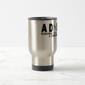 ACDC ADHD Landstraßen-he Blick ein Eichhörnchen! Reisebecher (Mittel)