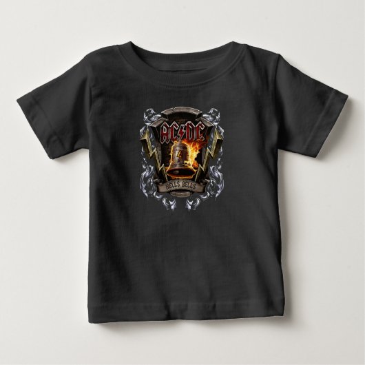ACDC Hells Bells T - Shirt Custom Personalisiert (Vorderseite)