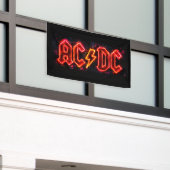 ACDC-Logo-Kunst Banner (Äußeres Gebäude)