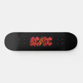 ACDC-Logo-Kunst Skateboard (Horizontal)