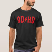 ACDC-Logo-Umgestaltung Red2635p des klassischen AD T-Shirt (Vorderseite)