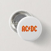 ACDC Musikband Button (Vorne & Hinten)