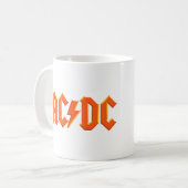 ACDC Musikband Kaffeetasse (Vorderseite Links)
