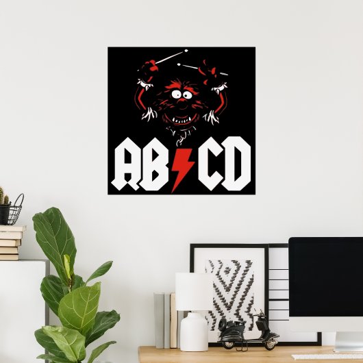 ACDC POSTER (Heimbüro)