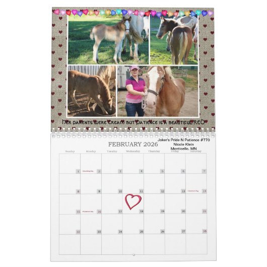 ACDHA 2018 Kalender (Feb 2026)