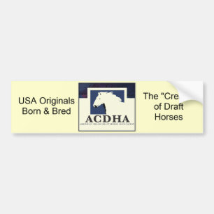 ACDHA Logo-Autoaufkleber Autoaufkleber