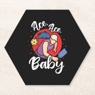 Ace Ace Baby - Pickleball Kleidung Untersetzer