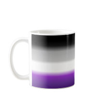 Ace asexual Gradient Pride Flag: Horizontaler Stre