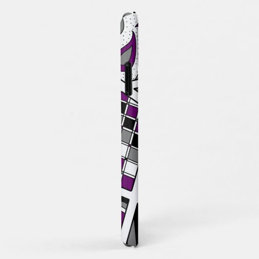 Ace Asexual Pride Zen Doodle Case-Mate iPhone Hülle (Hinten/Rechts)
