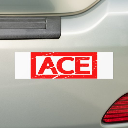 Ace Briefmarke Autoaufkleber (Auf Auto)