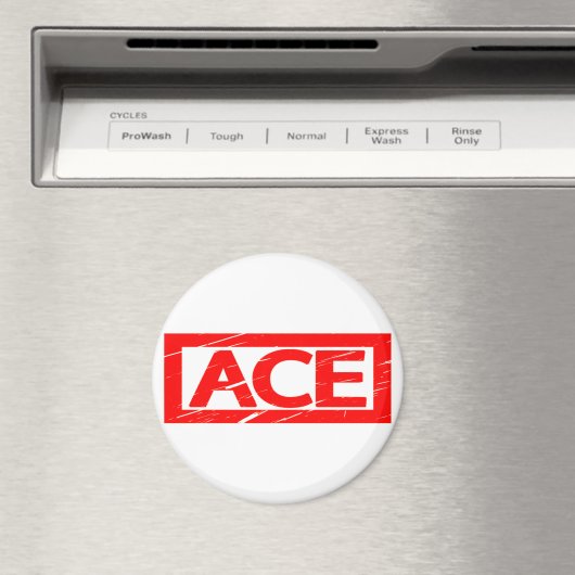 Ace Briefmarke Magnet (In Situ (Geschirrspüler))