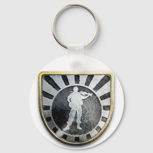 Ace Button Schlüsselanhänger (Vorderseite)