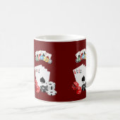 Ace-Card-Tasse Kaffeetasse (VorderseiteRechts)