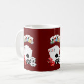 Ace-Card-Tasse Kaffeetasse (Vorderseite Links)