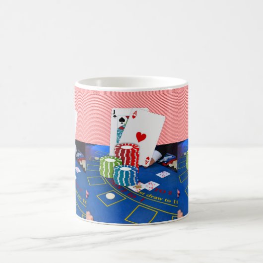 Ace-Card-Tasse Kaffeetasse (Mittel)