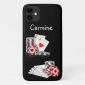 Ace Cards iPhone Case (Rückseite)