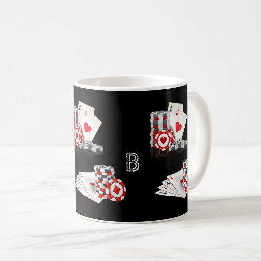 Ace Cards-Tasse Kaffeetasse (VorderseiteRechts)