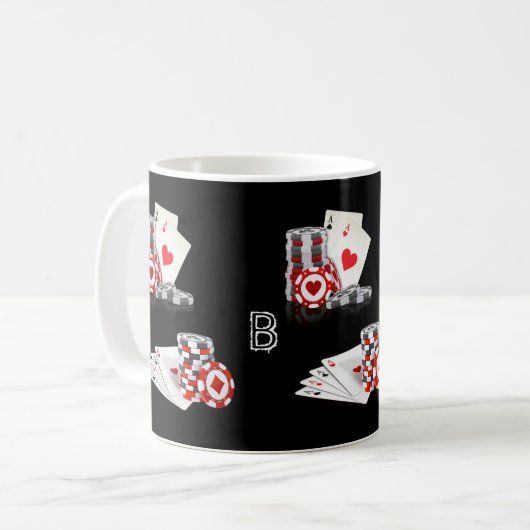 Ace Cards-Tasse Kaffeetasse (Vorderseite Links)