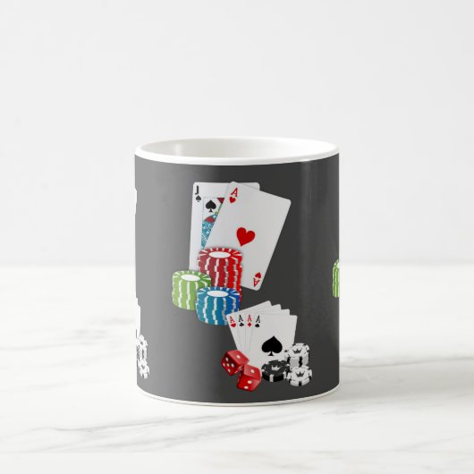 Ace Cards-Tasse Kaffeetasse (Mittel)