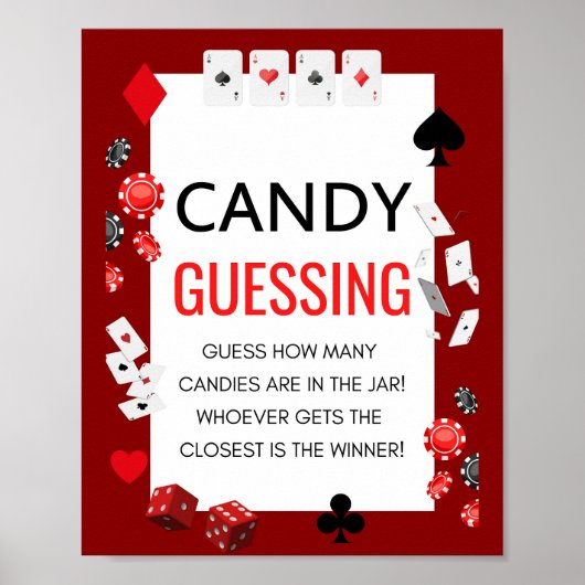 Ace Casino Baby Showspielzeichen Poster (Vorne)