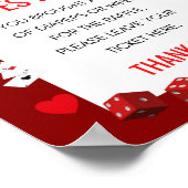 Ace Casino Baby Showspielzeichen Poster (Ecke)