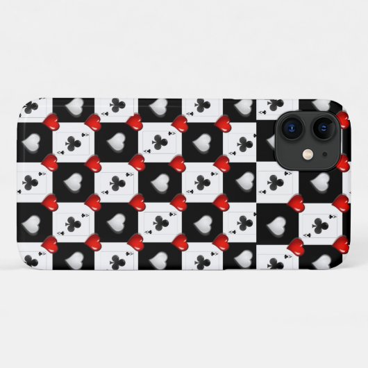 Ace Cloves iPhone Case (Rückseite (Horizontal))