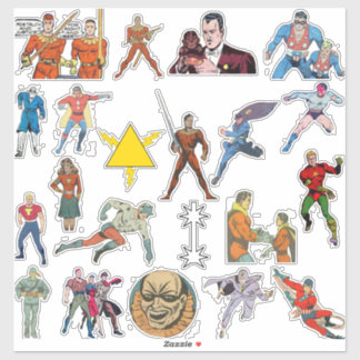Ace Comic Vinyl Sticker Set